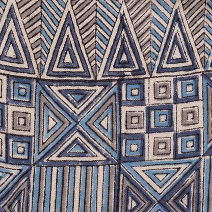 Geometric Triangle Square Print Pants