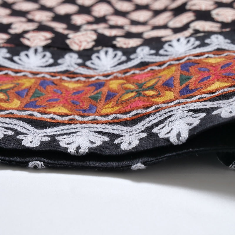 Afghan Style Embroidery + Print Pants