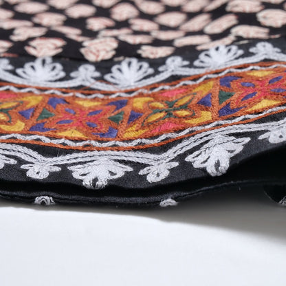 Afghan Style Embroidery + Print Pants