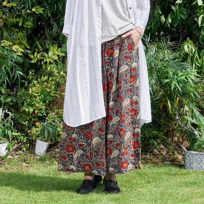 Bagru Floral Print Pants