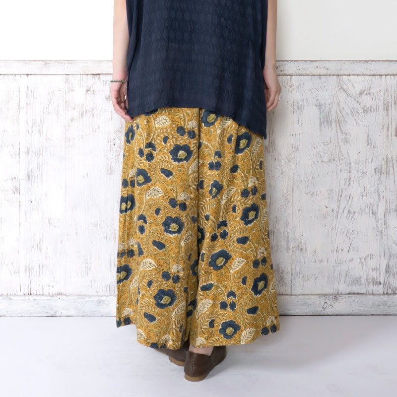 Bagru Floral Print Pants