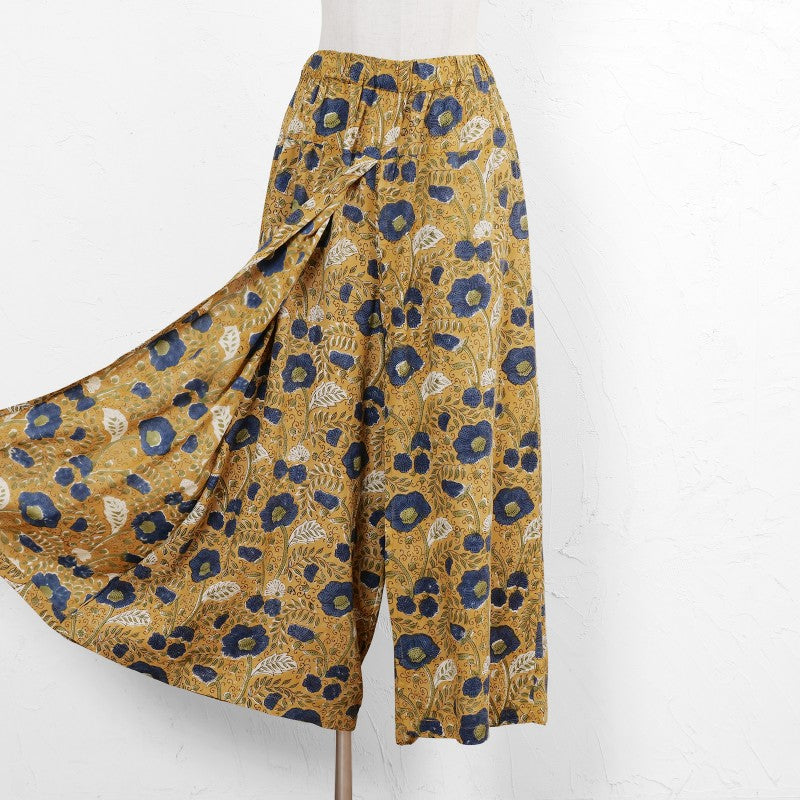 Bagru Floral Print Pants