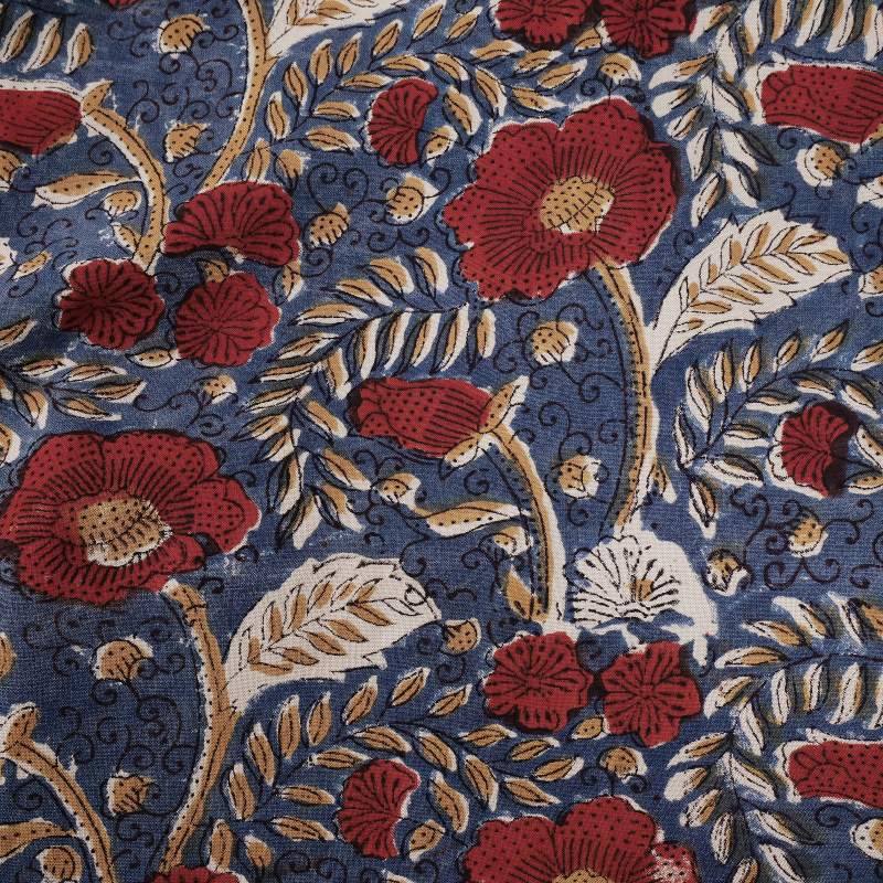 Bagru Floral Print Pants