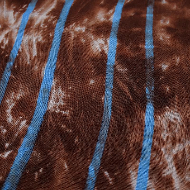 Tie-Dye Stripe Pants