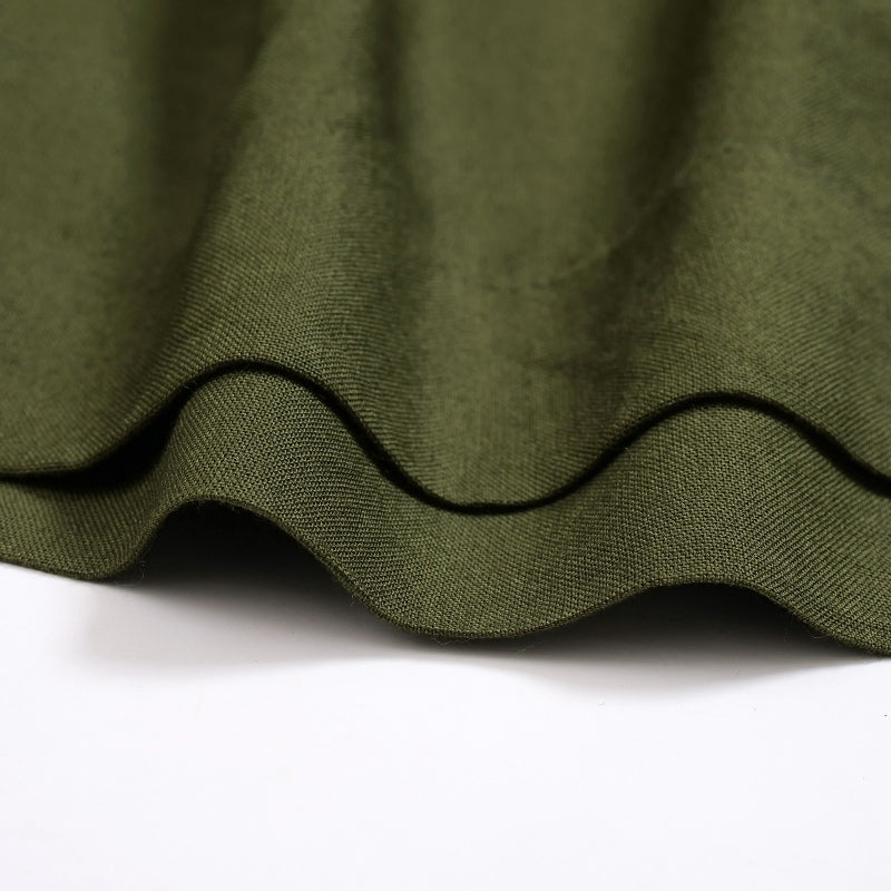Hand-Painted Solid Skirt Pants