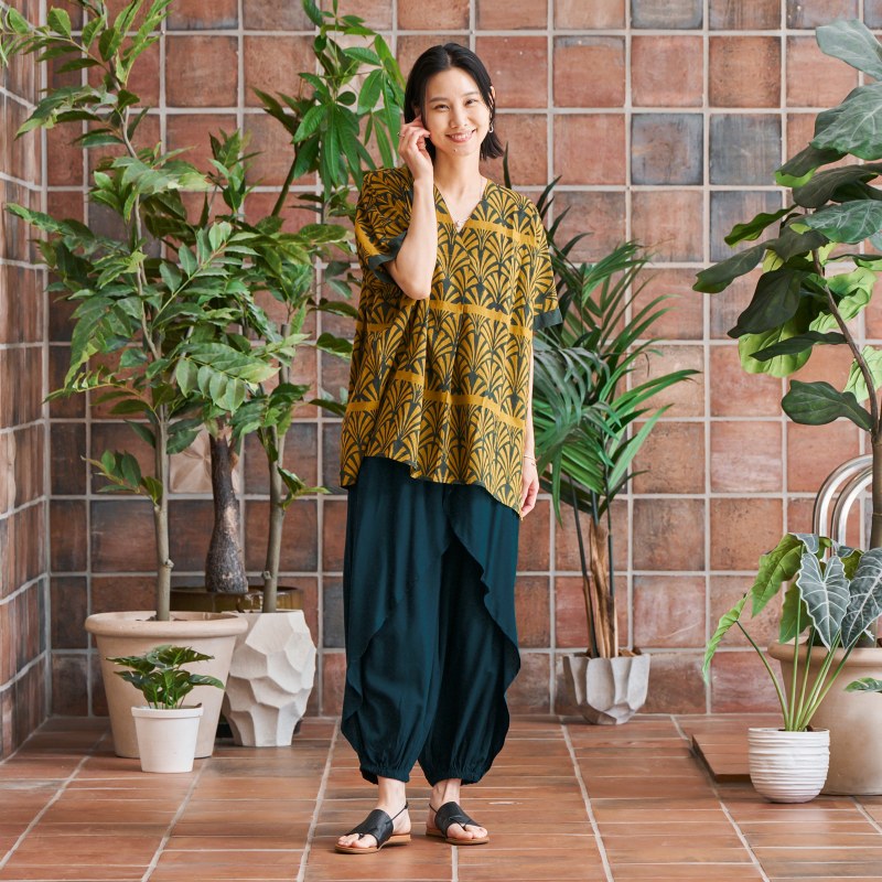 Rayon Wrap Pants