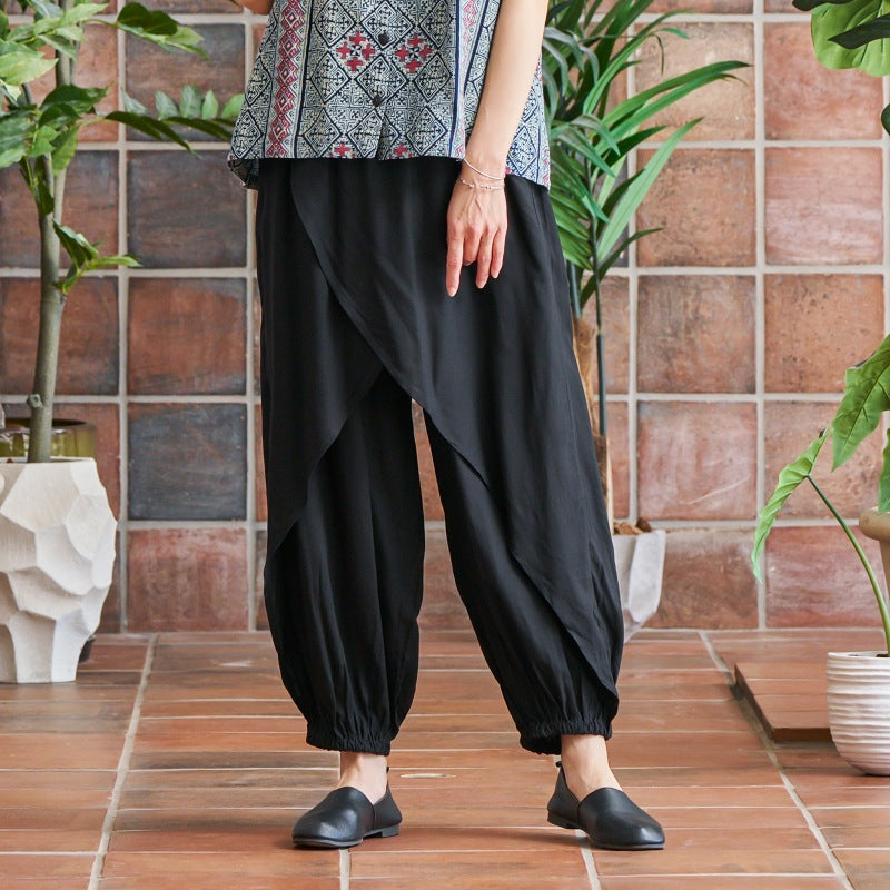 Rayon Wrap Pants