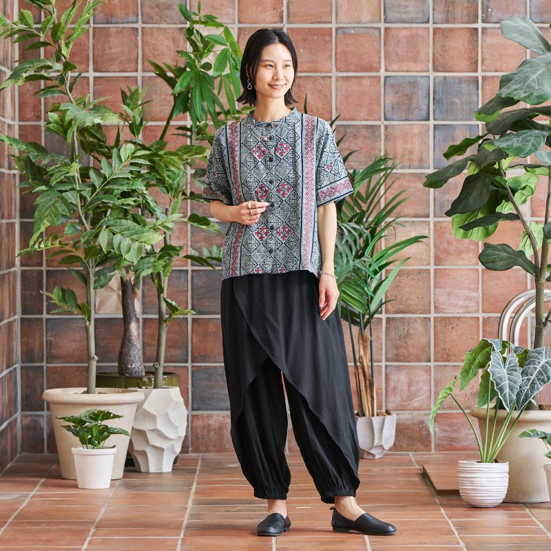 Rayon Wrap Pants