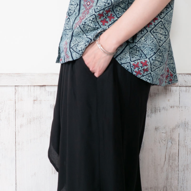 Rayon Wrap Pants