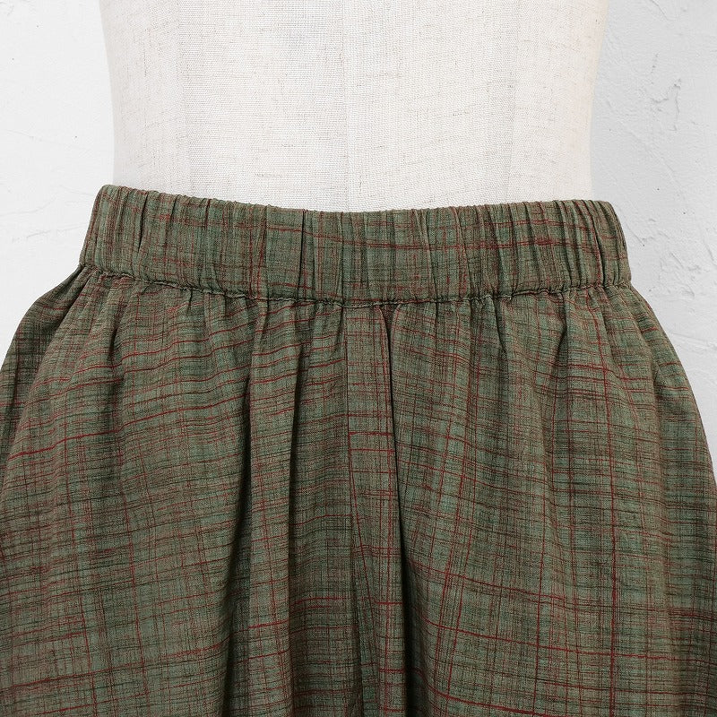 Cotton Hand-Brushing Distorted Pants