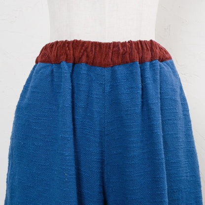 Thick Cotton Side Balloon Pants