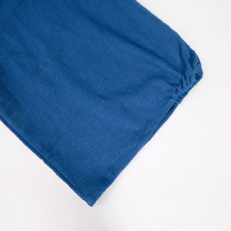 Thick Cotton Side Balloon Pants