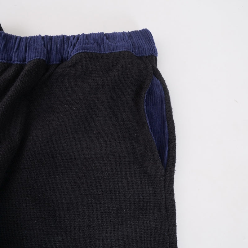 Thick Cotton Side Balloon Pants