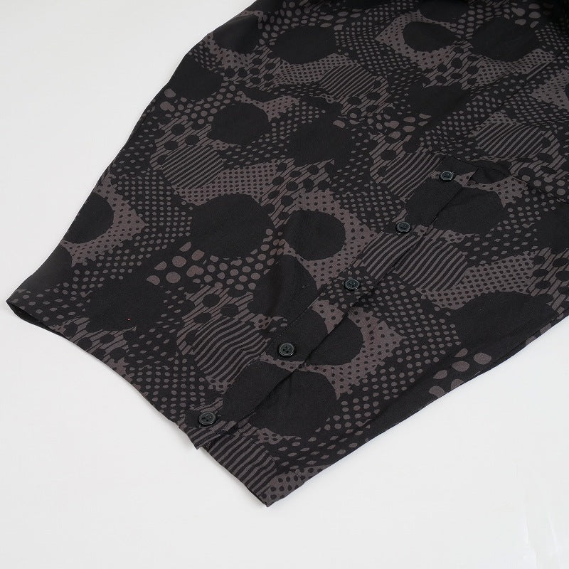 Rayon Dot Print Transformed Pants