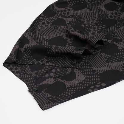 Rayon Dot Print Transformed Pants