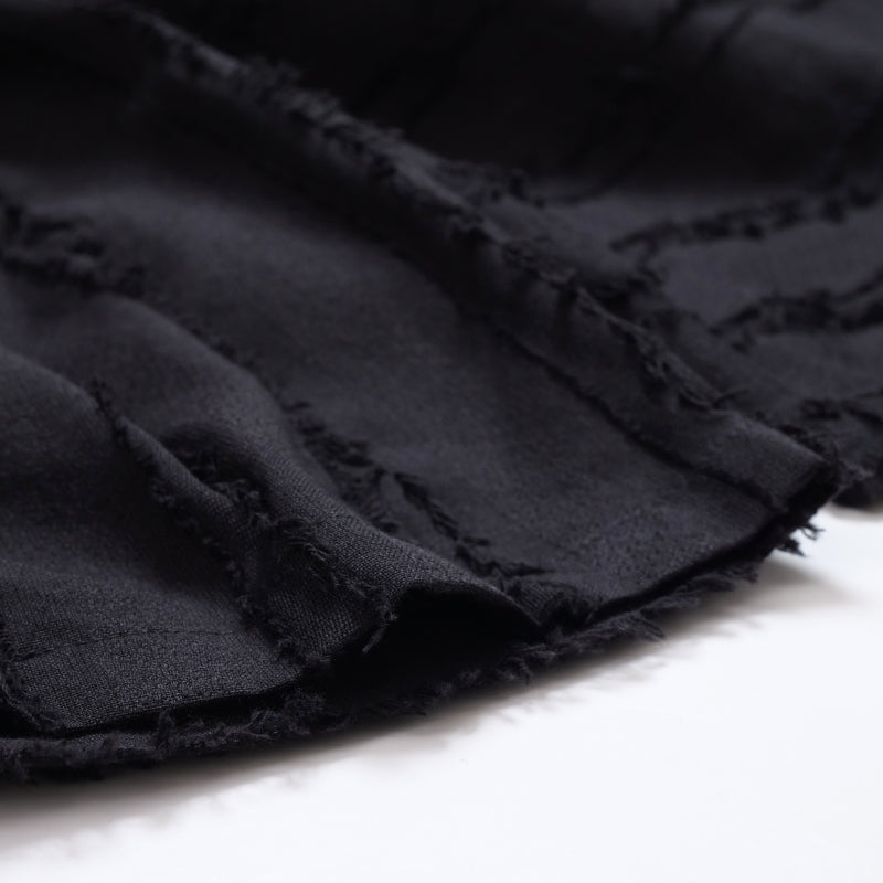 Cotton Cut-Off Sarouel Pants