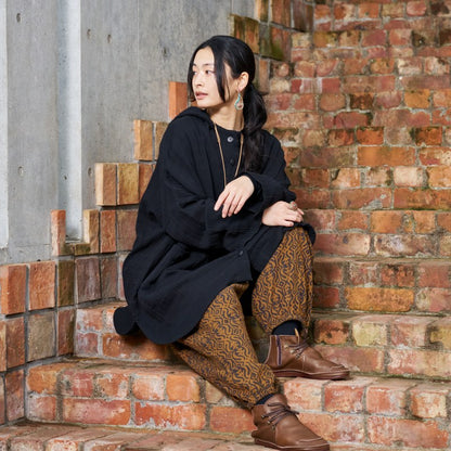 Cotton Block Print Harem Pants