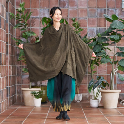 Cotton Hand-Brushing Pants