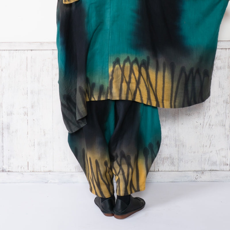 Cotton Hand-Brushing Pants