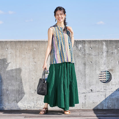 Plain Volume Skirt