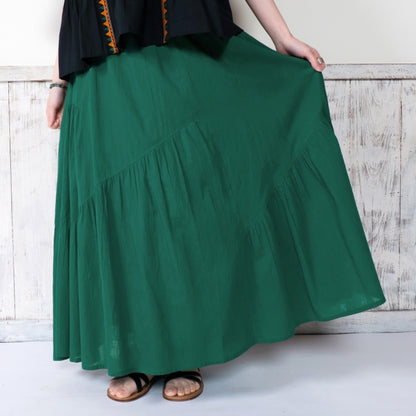 Plain Volume Skirt