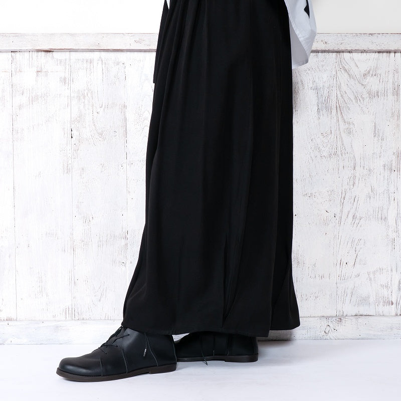 Rayon Twill Tuck Balloon Skirt