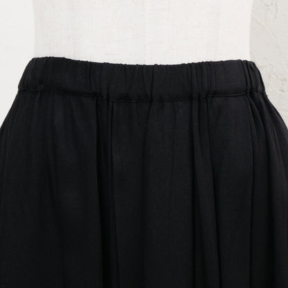 Rayon Twill Tuck Balloon Skirt