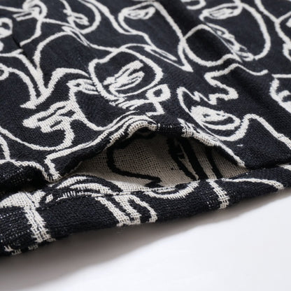 Cotton Two Face Jacquard Vest