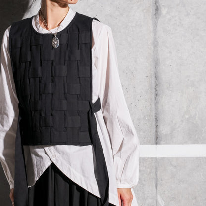 Cotton Knitted Vest