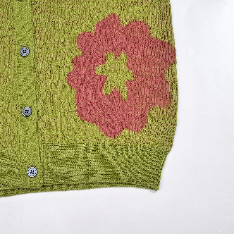 Big Flower Cardigan