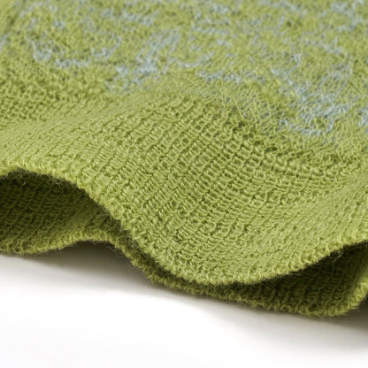 Mosaic Lace Turtleneck Pullover