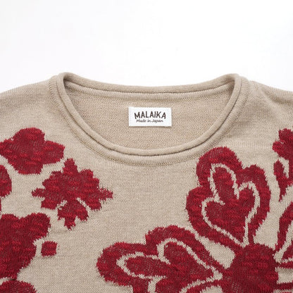 Floral Embroidery Style Pullover
