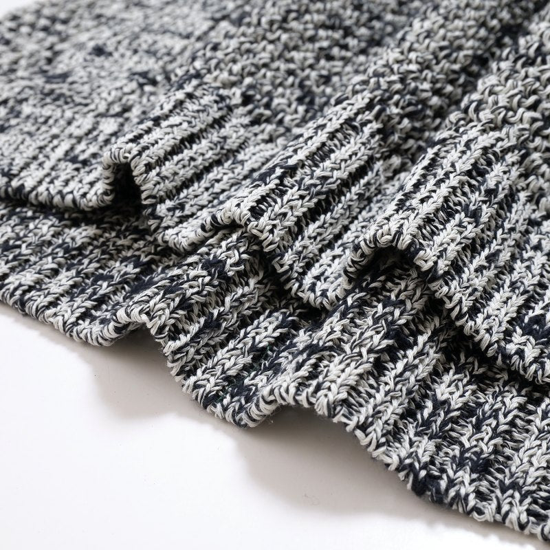 Straw Yarn Mesh Pullover