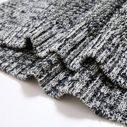 Straw Yarn Mesh Pullover