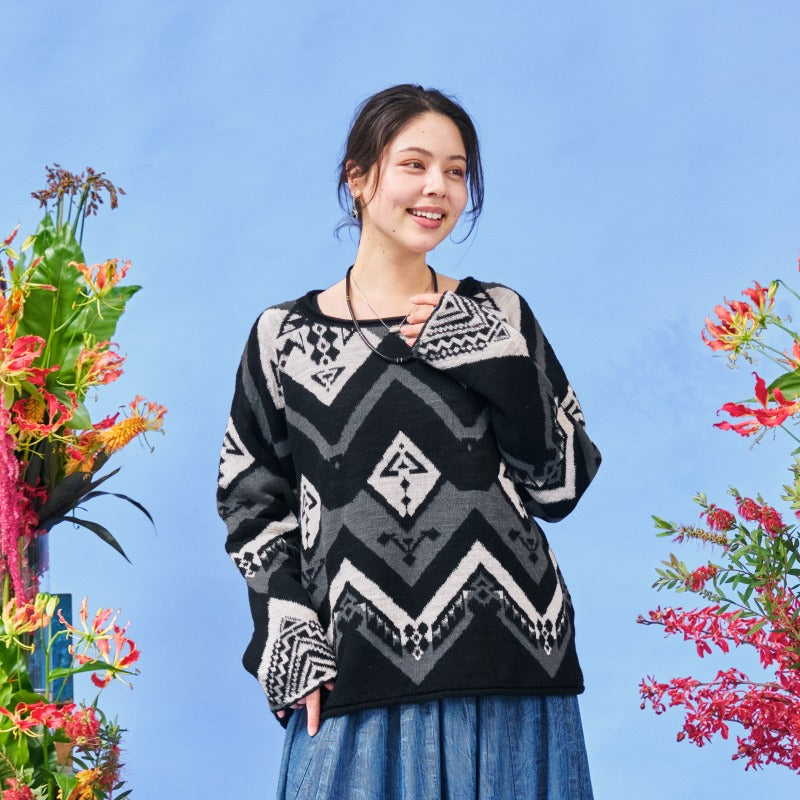 Geometric Pullover