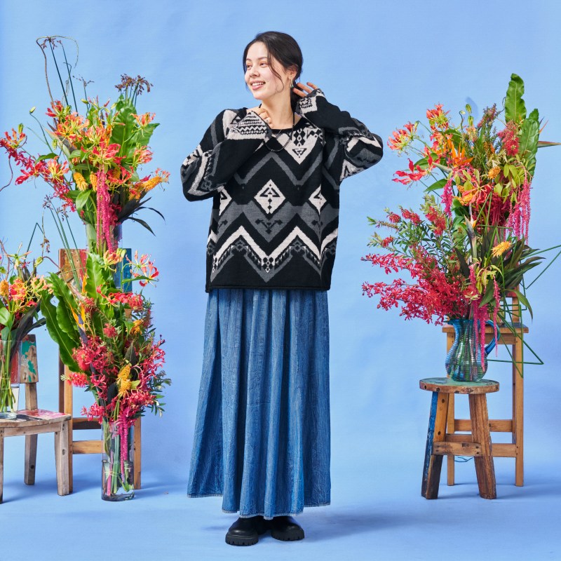 Geometric Pullover