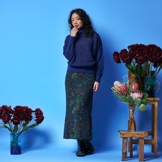 Four-Color Plants Skirt