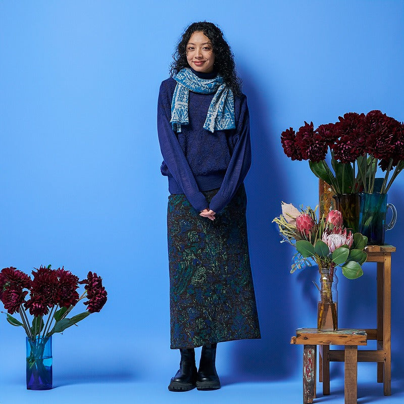 Four-Color Plants Skirt