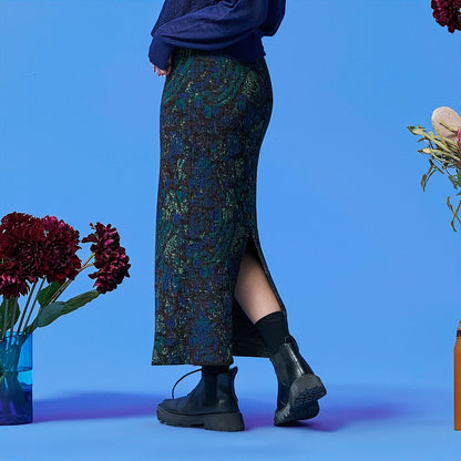 Four-Color Plants Skirt