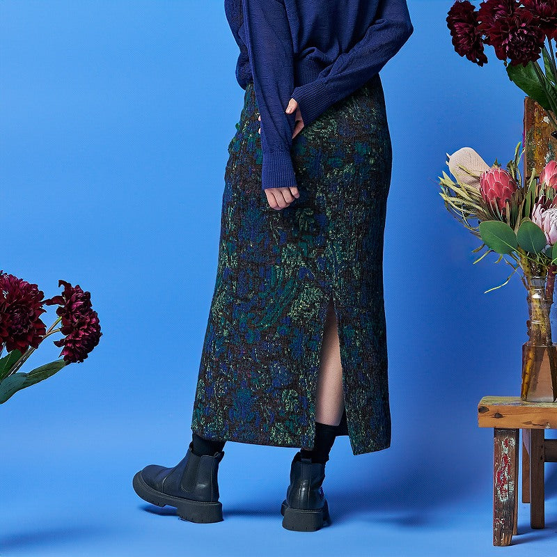 Four-Color Plants Skirt