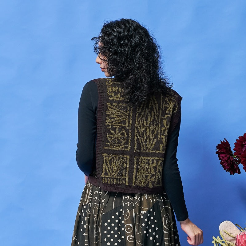 Bamileke-Inspired Vest