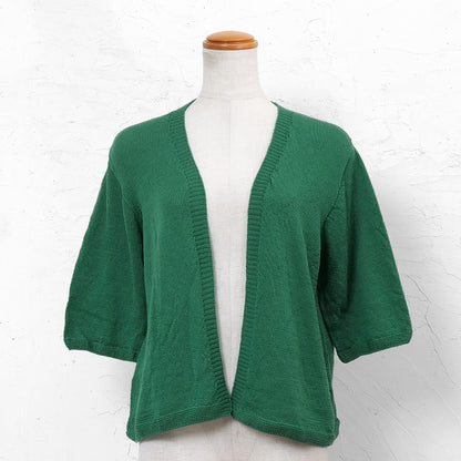 Summer Merino 3/4 Sleeve Cardigan M Size
