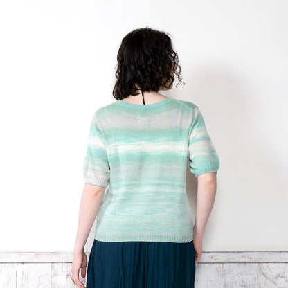 Summer Merino Short Sleeve Pullover M Size