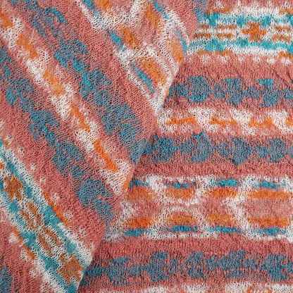 Geometric Border Mini Stole