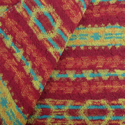 Geometric Border Mini Stole