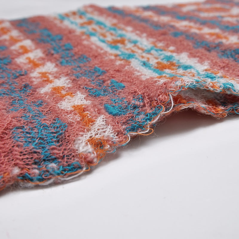 Geometric Border Mini Stole