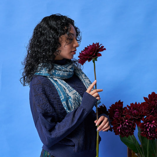 Bamileke-Style Mini Stole