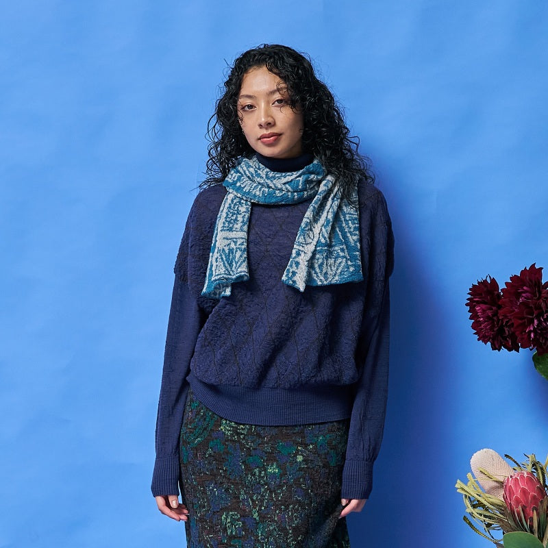 Bamileke-Style Mini Stole