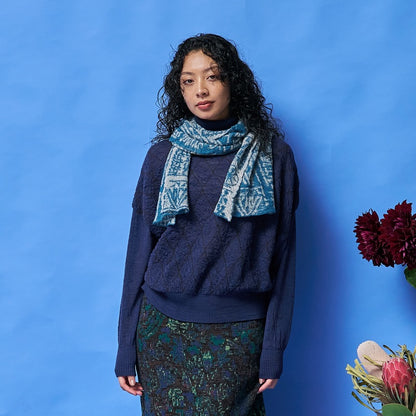 Bamileke-Style Mini Stole