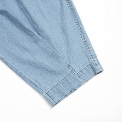 Random Tuck Denim Pants